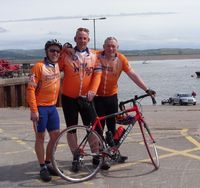 The trio after 102 miles