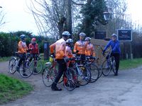 SCC riders at Hampton Loade, Shropshire, March 2008